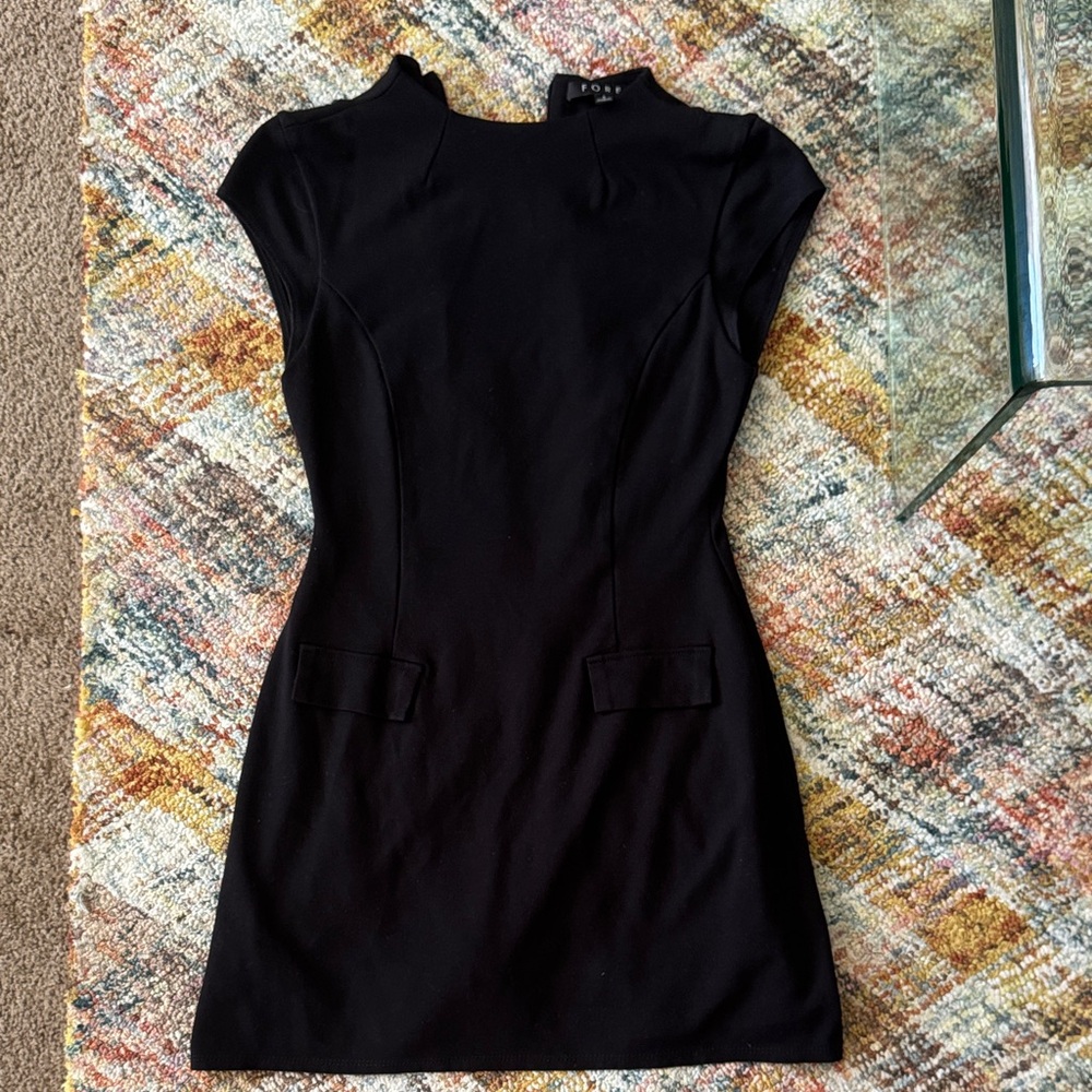 G/FORE Black Mini Dress